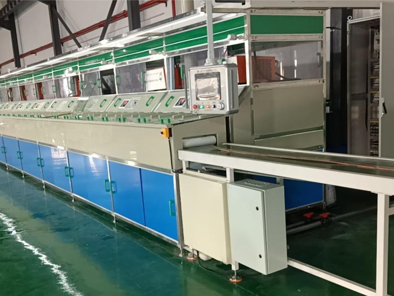 Automatic Continuous Copper Busbar Silver Plating Machine