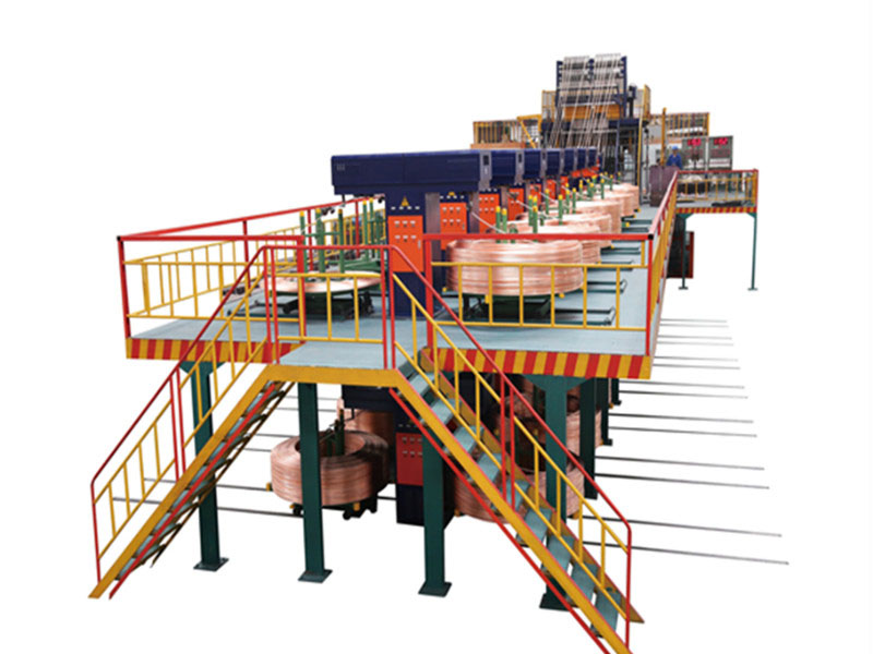 Up Casting System of Cu-OF Rod